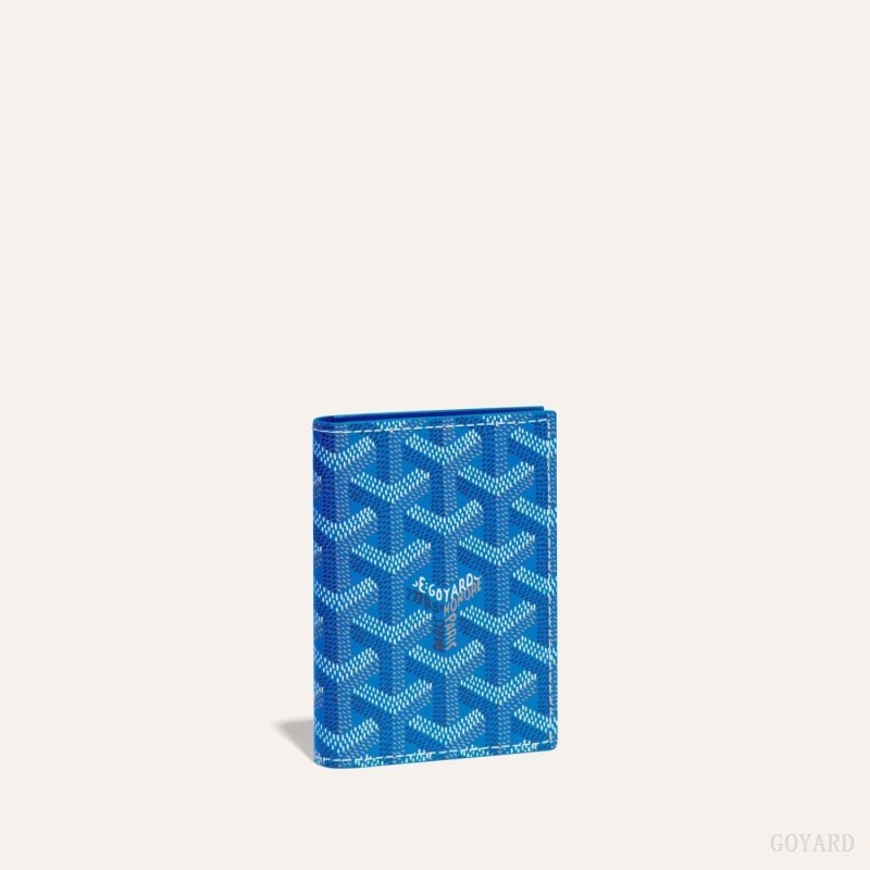 Goyard SAINT-MARC CARD WALLET Blue | KMDI8004