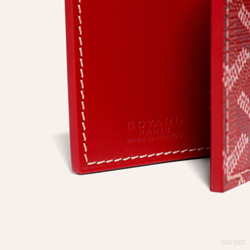 Goyard SAINT-MARC CARD WALLET Red | EWPK1702