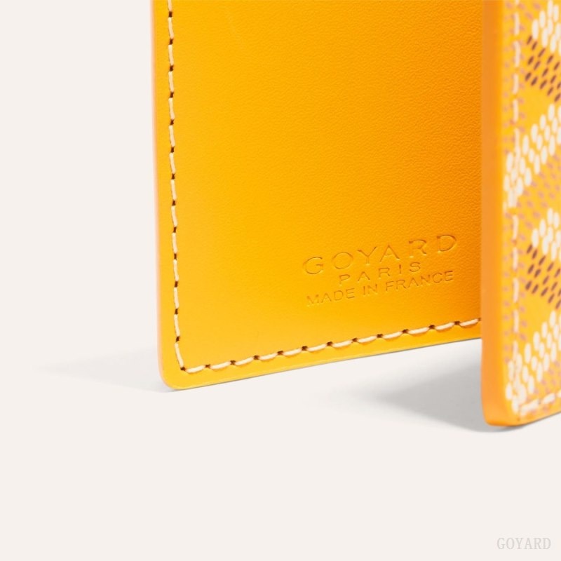 Goyard SAINT-MARC CARD WALLET Yellow | XNCE8787