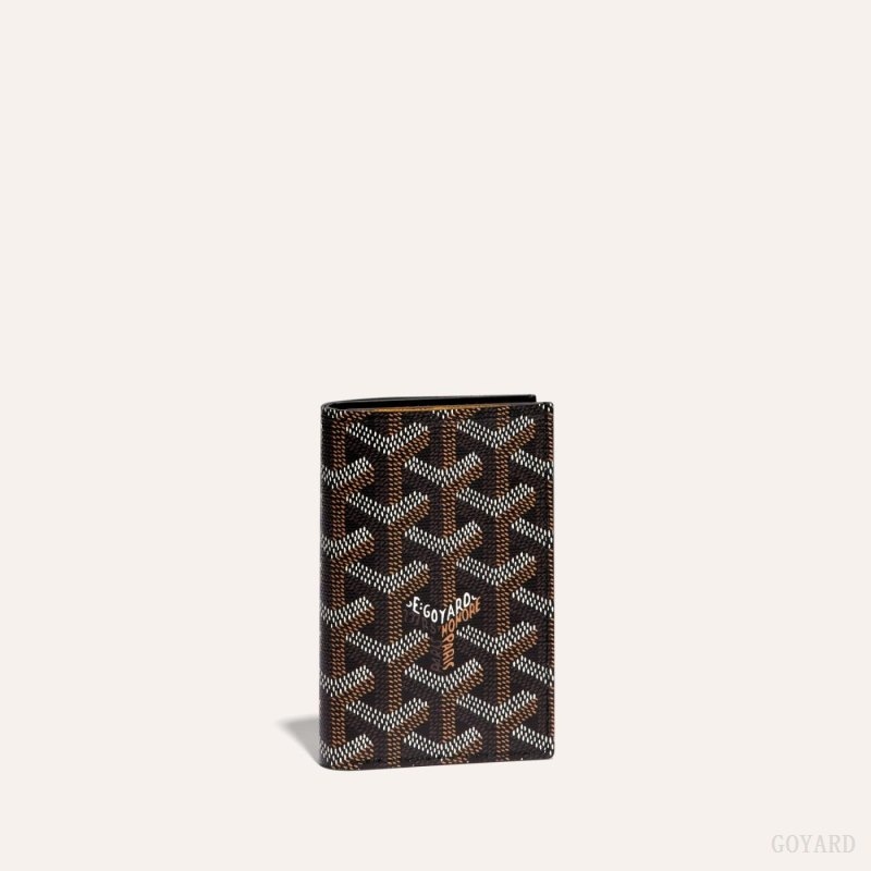 Goyard SAINT-PIERRE CARD WALLET Black | SPTN5915