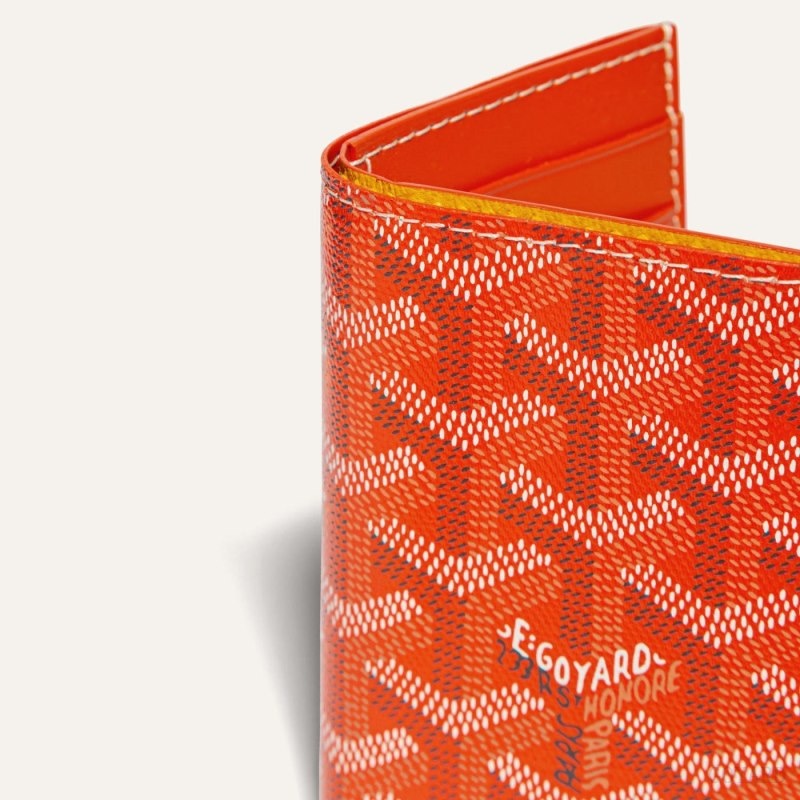 Goyard SAINT-PIERRE CARD WALLET Orange | KAYF4364