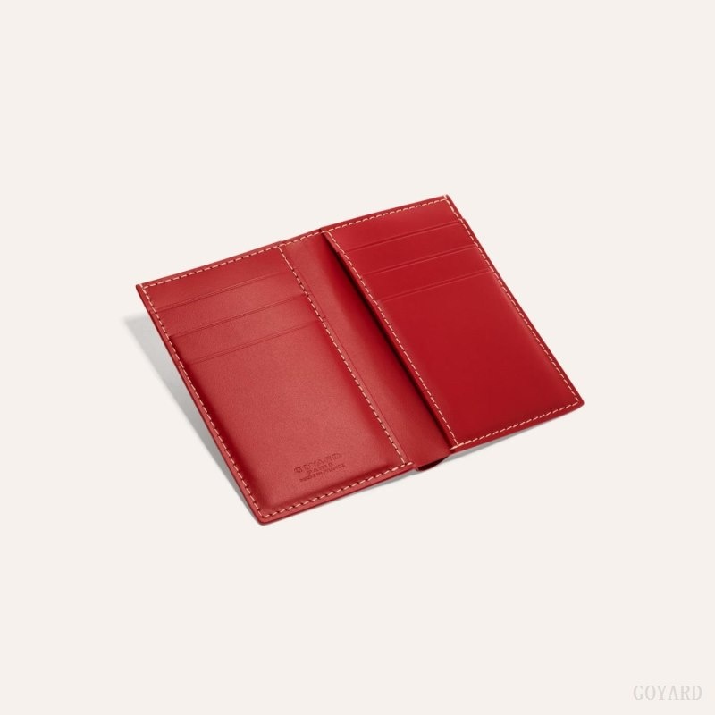 Goyard SAINT-PIERRE CARD WALLET Red | QDAP7142