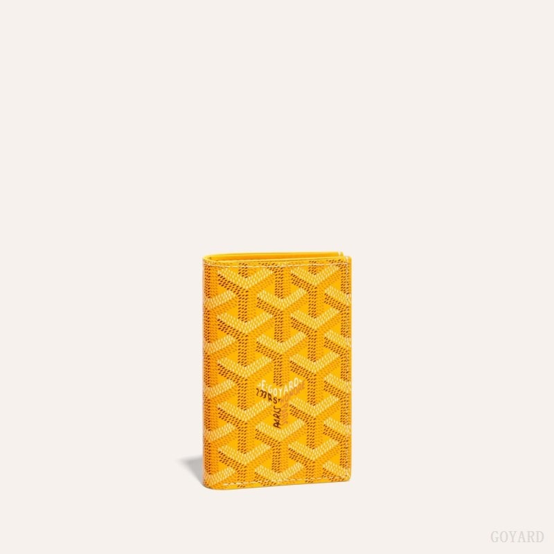 Goyard SAINT-PIERRE CARD WALLET Yellow | PYRQ7989