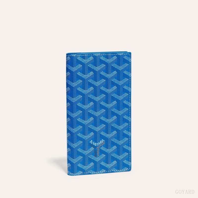 Goyard SAINT-ROCH WALLET Blue | HRKX9296