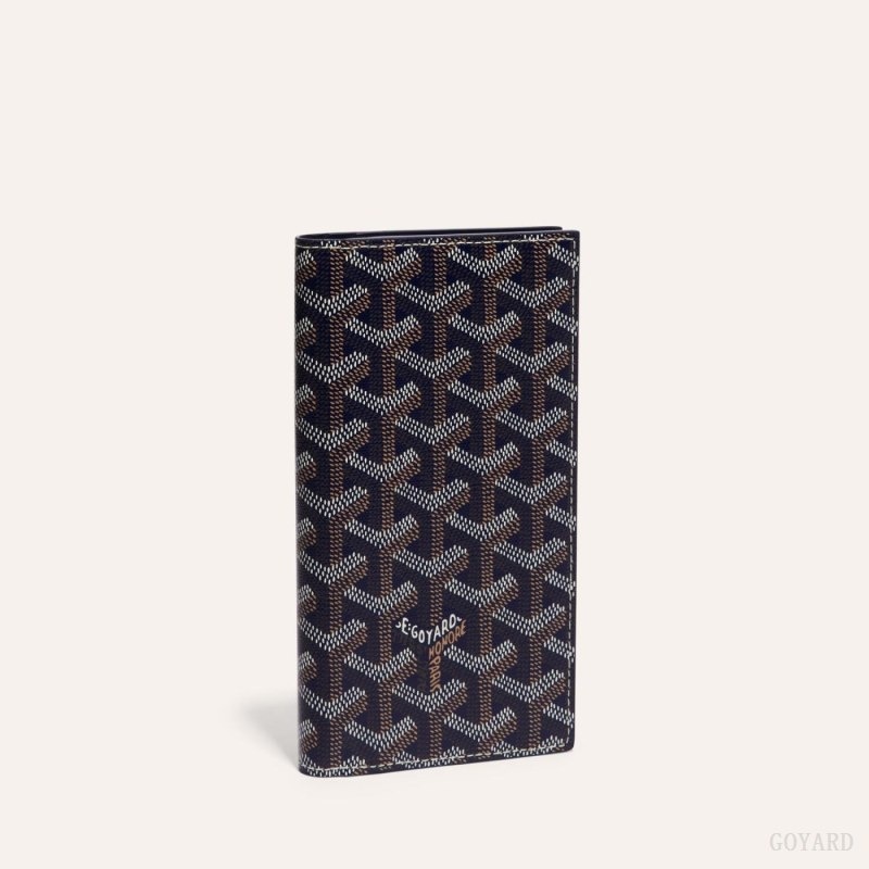 Goyard SAINT-ROCH WALLET Navy Blue | BLPN3542