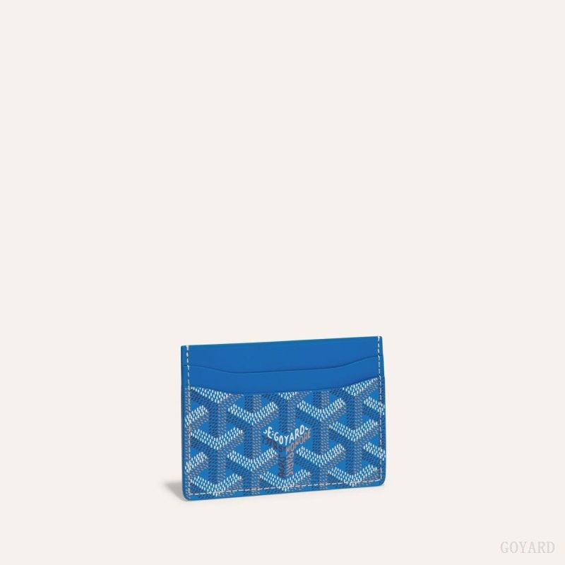 Goyard SAINT-SULPICE CARD WALLET Blue | COGM4810