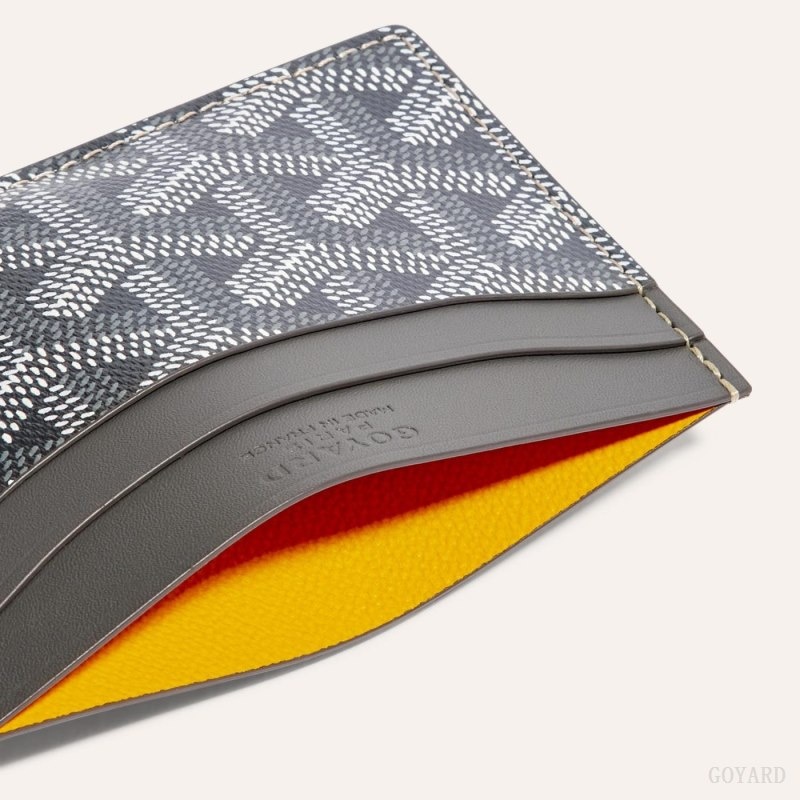 Goyard SAINT-SULPICE CARD WALLET Grey | XVBN8018