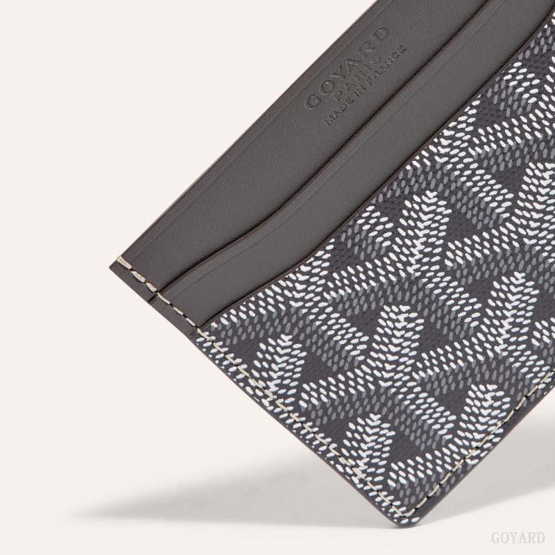 Goyard SAINT-SULPICE CARD WALLET Grey | XVBN8018