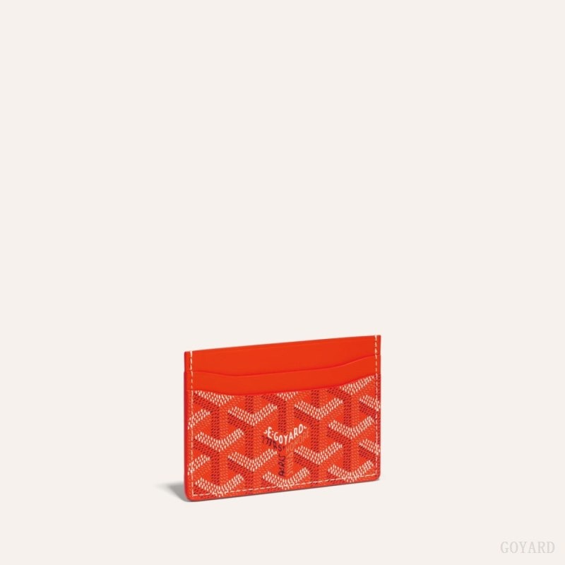 Goyard SAINT-SULPICE CARD WALLET Orange | OGCE3071