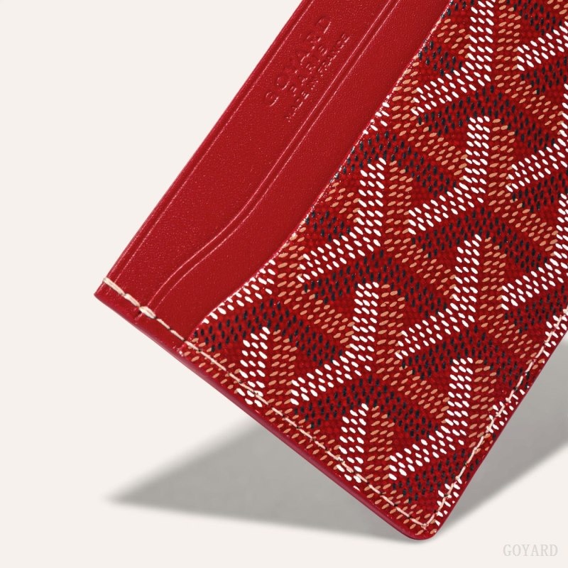 Goyard SAINT-SULPICE CARD WALLET Red | HLHV0436