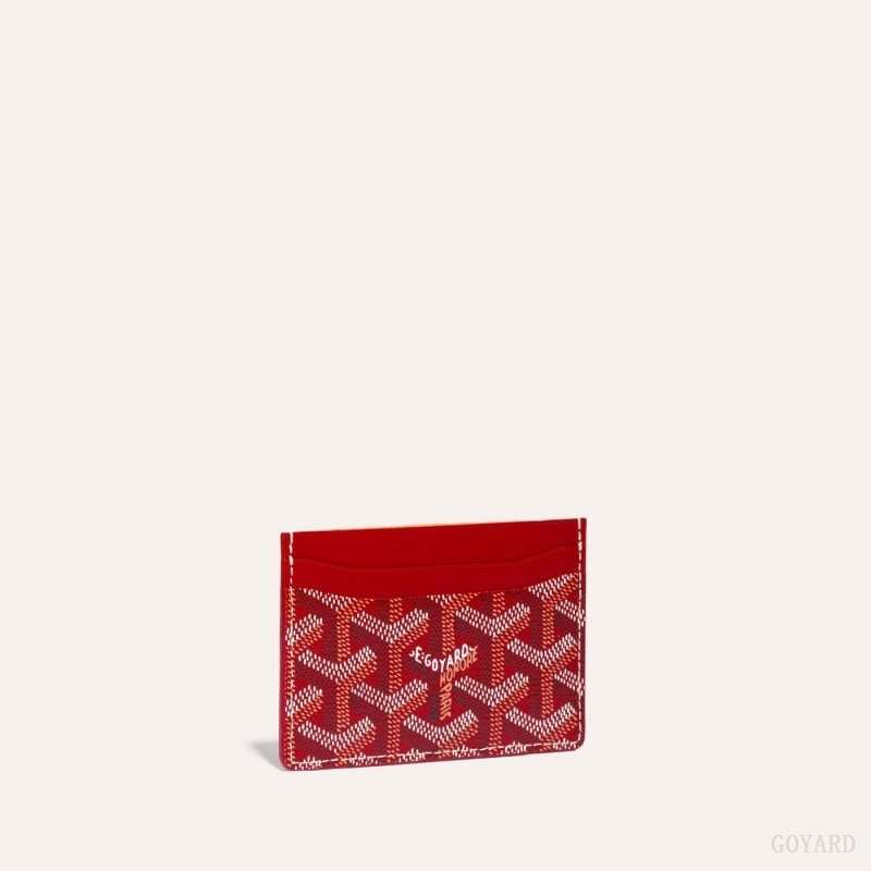 Goyard SAINT-SULPICE CARD WALLET Red | HLHV0436