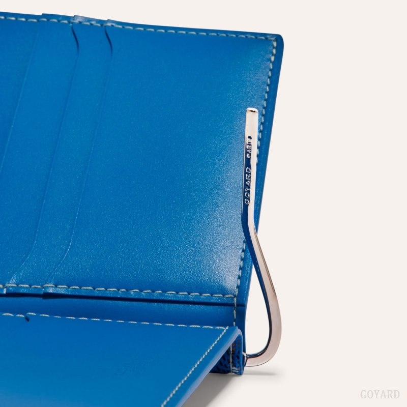 Goyard SAINT-THOMAS BILL FOLD Blue | ZXIZ7850