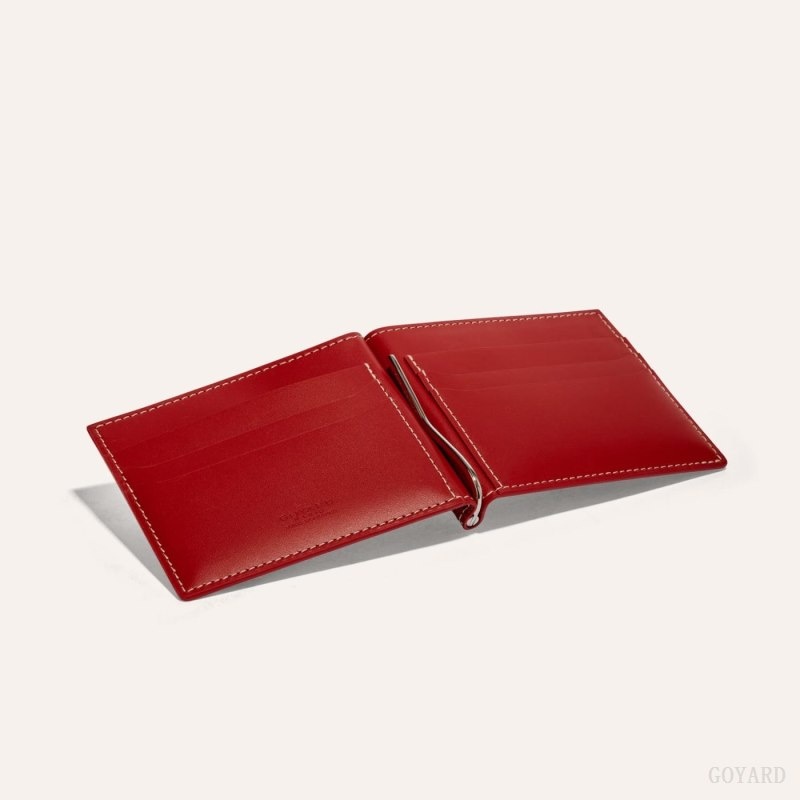 Goyard SAINT-THOMAS BILL FOLD Red | JXUJ8137