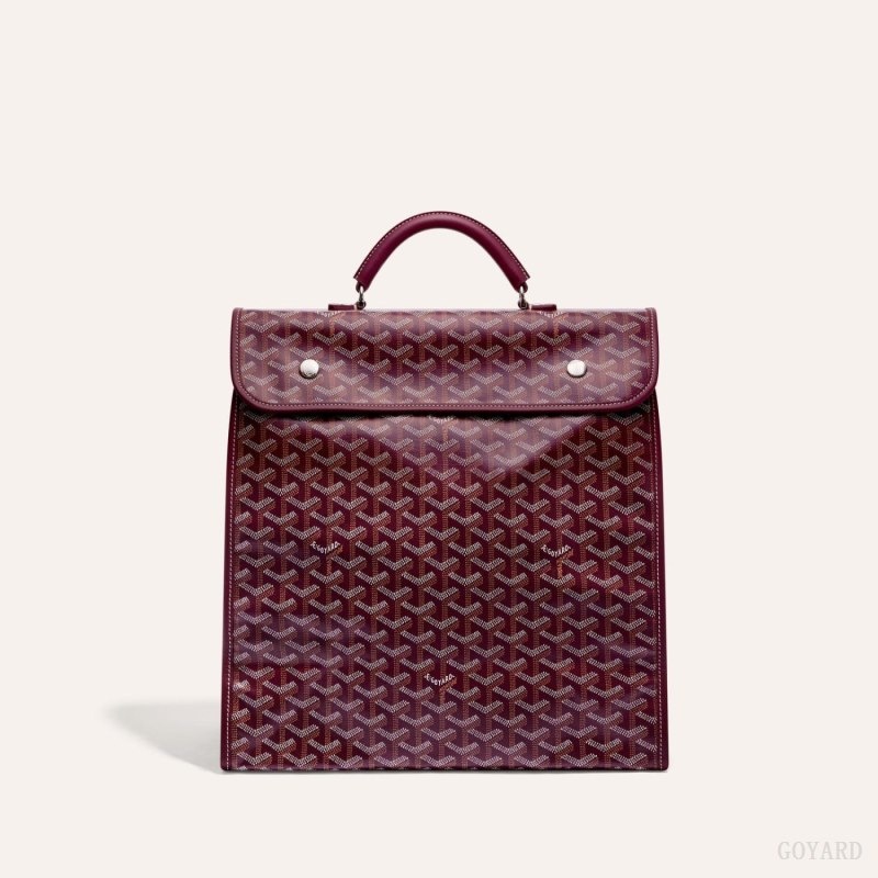 Goyard SAINT LEGER BACKPACK Burgundy | COCA6499