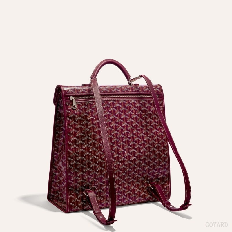 Goyard SAINT LEGER BACKPACK Burgundy | COCA6499