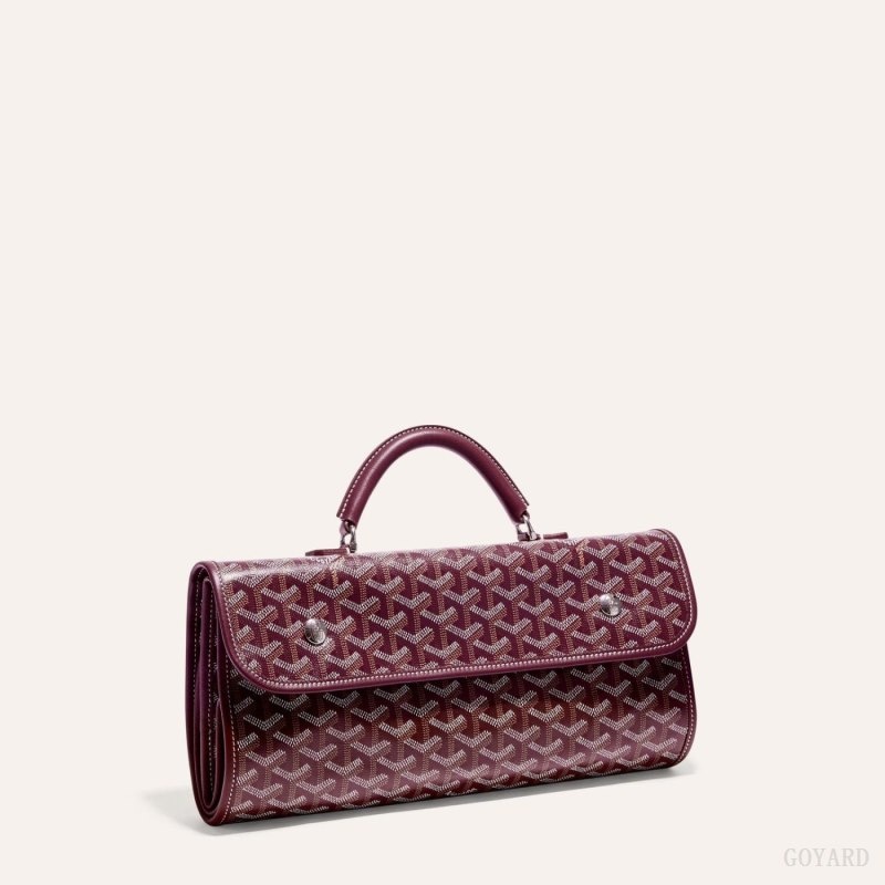 Goyard SAINT LEGER BACKPACK Burgundy | COCA6499