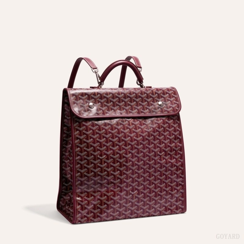 Goyard SAINT LEGER BACKPACK Burgundy | COCA6499