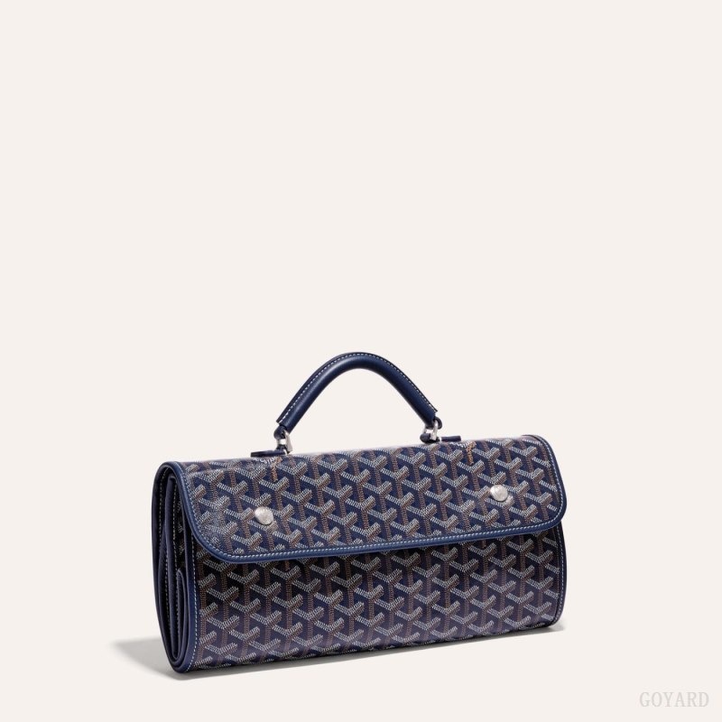 Goyard SAINT LEGER BACKPACK Navy Blue | GWVT3909