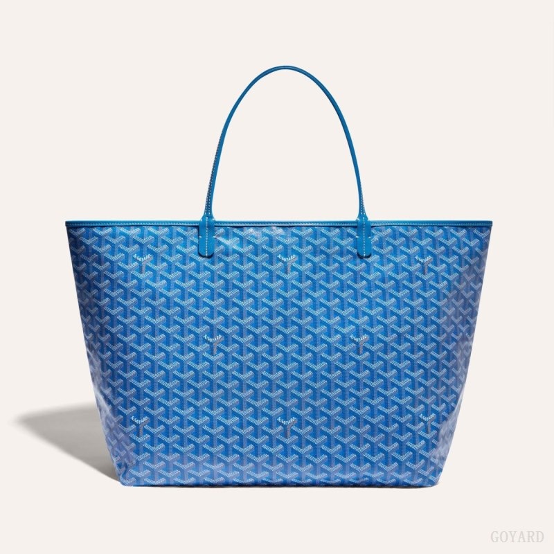 Goyard SAINT LOUIS GM BAG Blue | UTWI9135