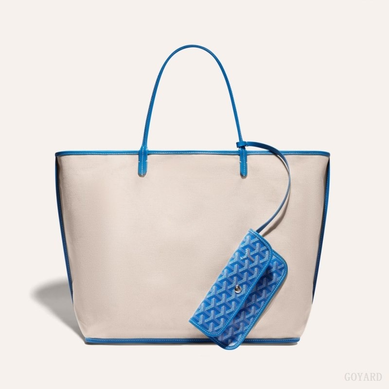 Goyard SAINT LOUIS GM BAG Blue | UTWI9135