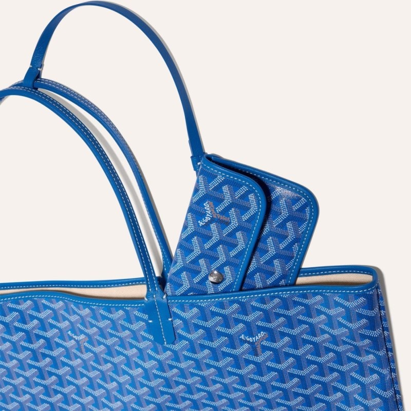 Goyard SAINT LOUIS GM BAG Blue | UTWI9135