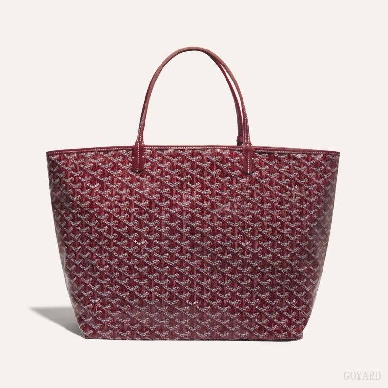 Goyard SAINT LOUIS GM BAG Burgundy | SXXM0113