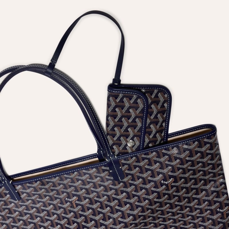 Goyard SAINT LOUIS GM BAG Navy Blue | DYZN0604