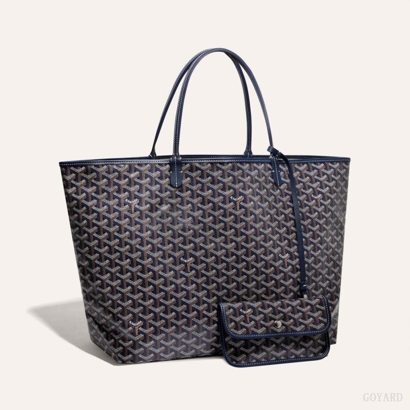 Goyard SAINT LOUIS GM BAG Navy Blue | DYZN0604