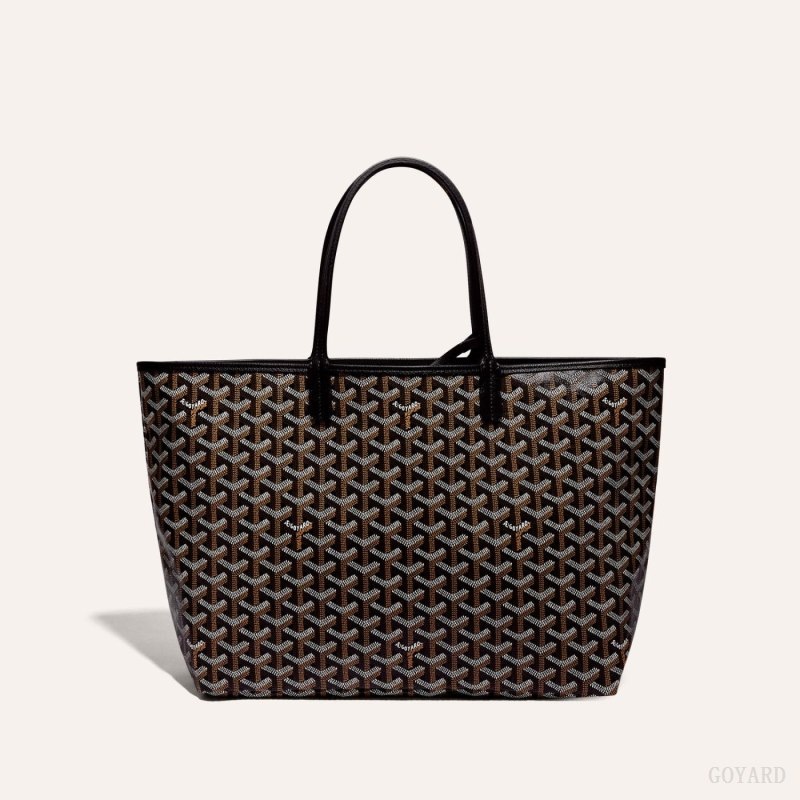 Goyard SAINT LOUIS PM BAG Black | JPXL2272