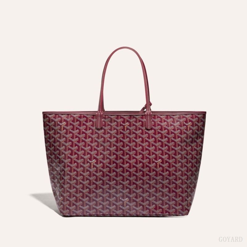 Goyard SAINT LOUIS PM BAG Burgundy | PRMI3918