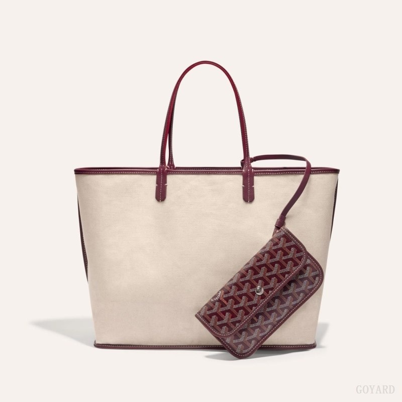 Goyard SAINT LOUIS PM BAG Burgundy | PRMI3918