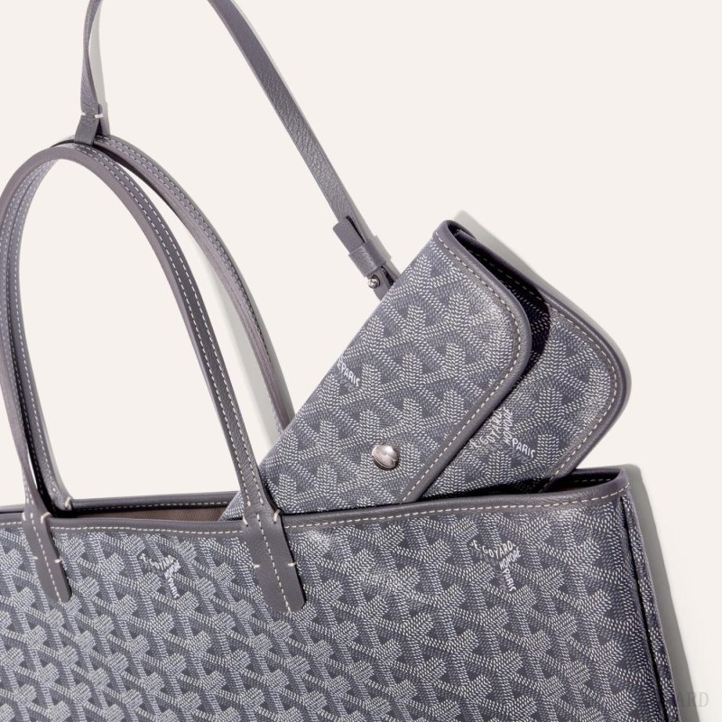 Goyard SAINT LOUIS PM BAG Grey | RZIQ3722