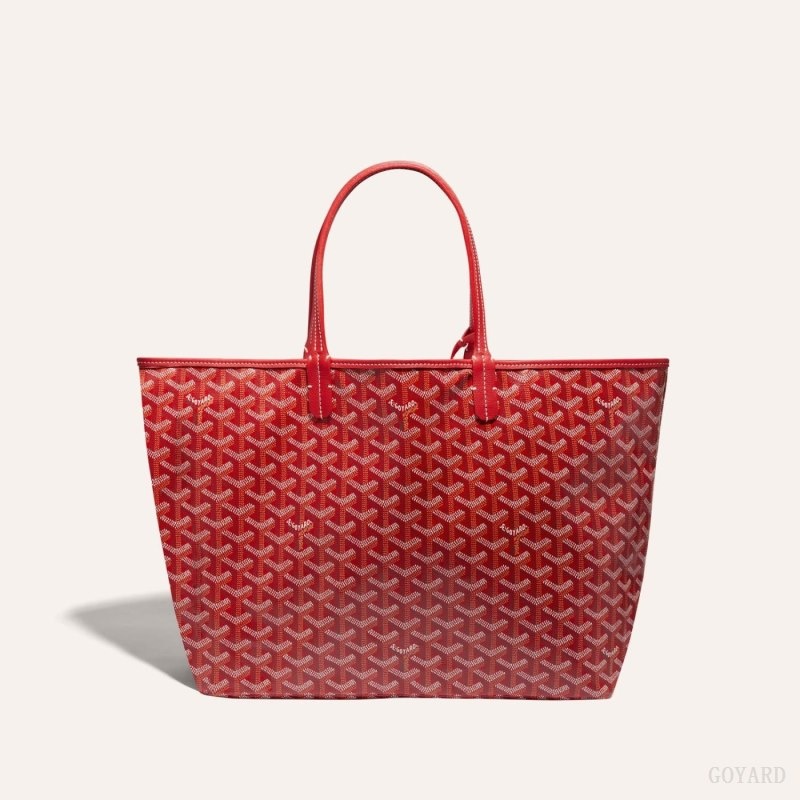 Goyard SAINT LOUIS PM BAG Red | QULJ3461