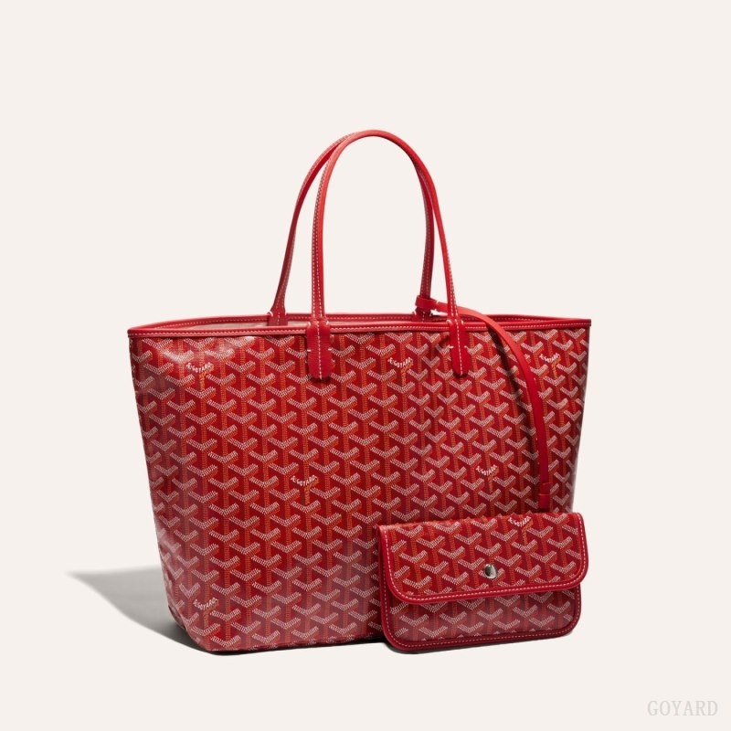 Goyard SAINT LOUIS PM BAG Red | QULJ3461