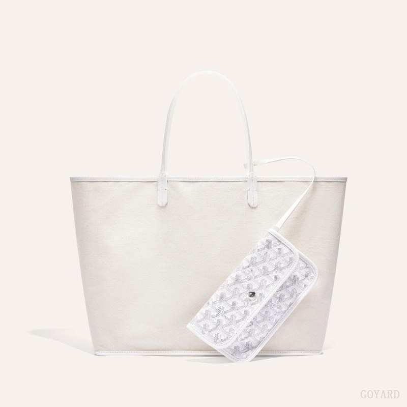 Goyard SAINT LOUIS PM BAG White | YXQW2715