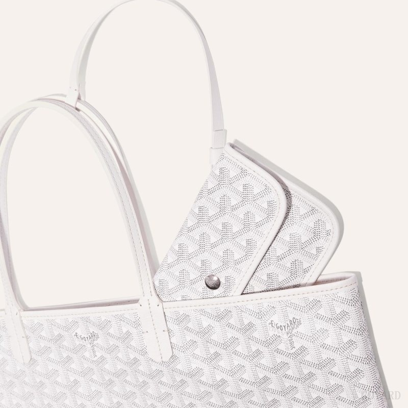 Goyard SAINT LOUIS PM BAG White | YXQW2715