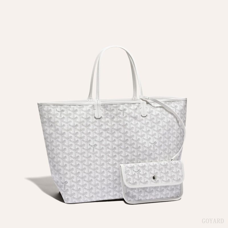 Goyard SAINT LOUIS PM BAG White | YXQW2715