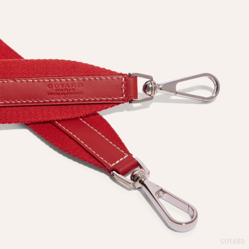 Goyard SANGLE MM STRAP Red | GAFH0405