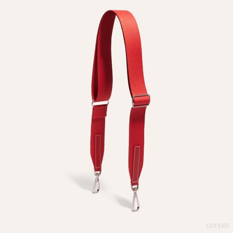 Goyard SANGLE MM STRAP Red | GAFH0405