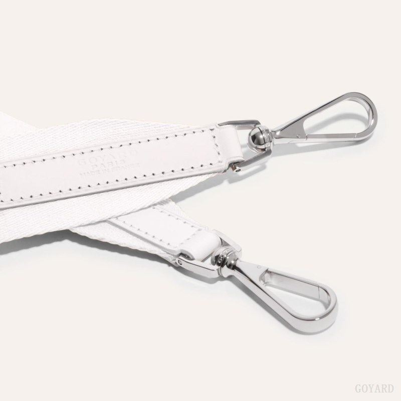 Goyard SANGLE MM STRAP White | LLDS5711