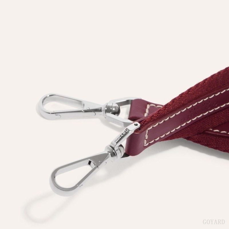 Goyard SANGLE PM STRAP Burgundy | WSUM0932