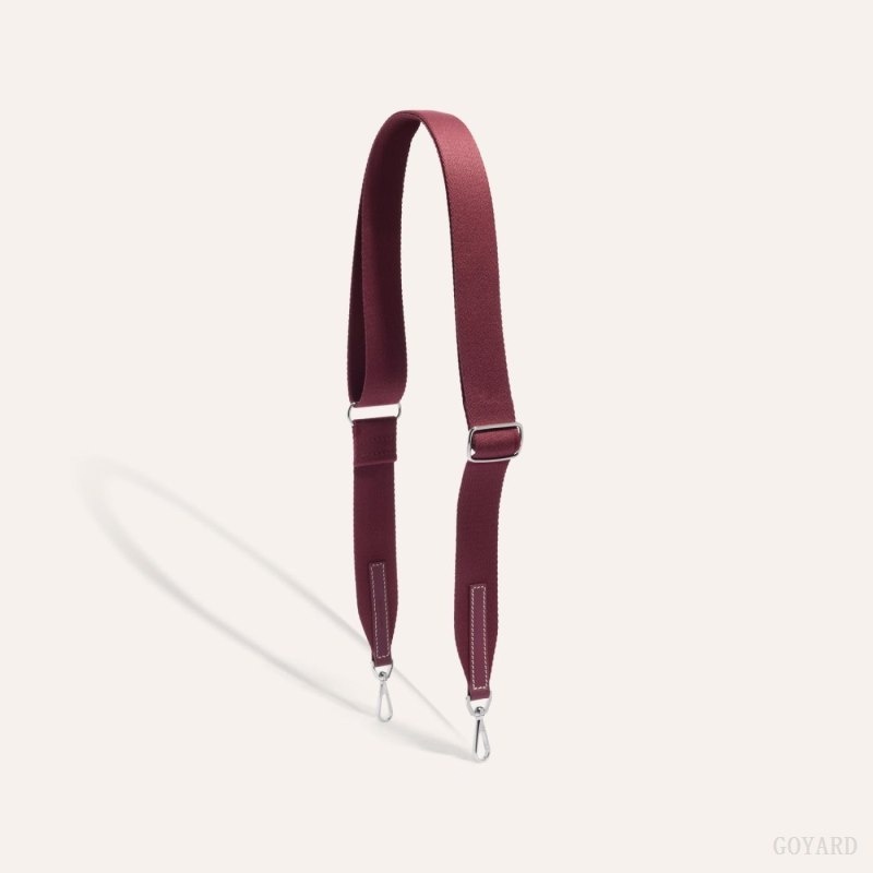 Goyard SANGLE PM STRAP Burgundy | WSUM0932