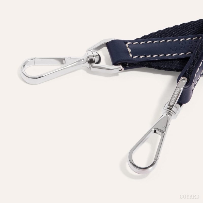 Goyard SANGLE PM STRAP Navy Blue | EORI1414