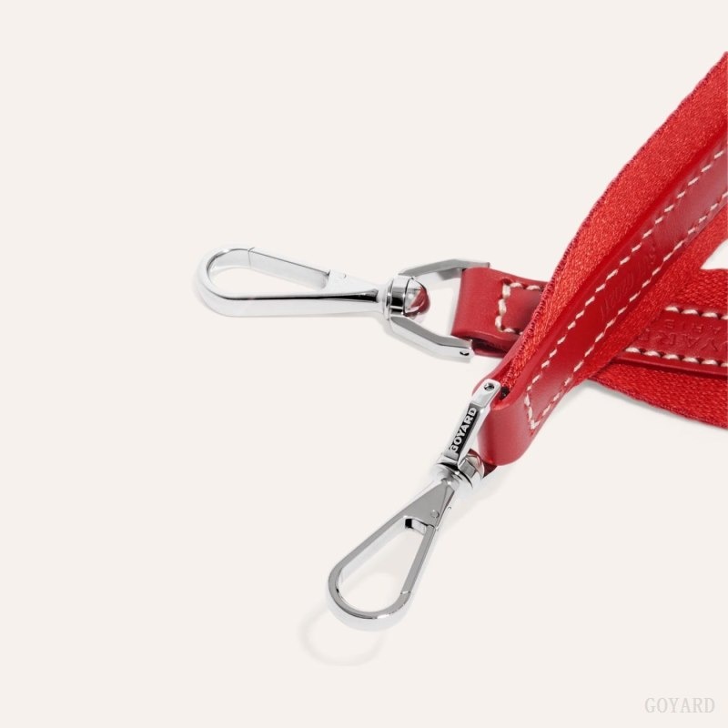 Goyard SANGLE PM STRAP Red | RFSX9011