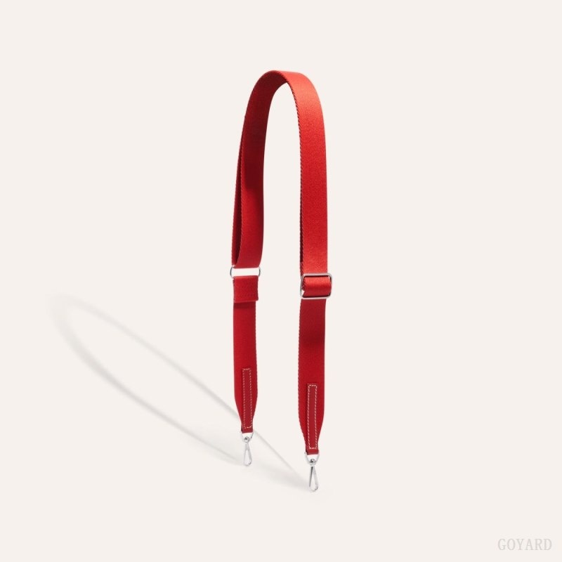 Goyard SANGLE PM STRAP Red | RFSX9011