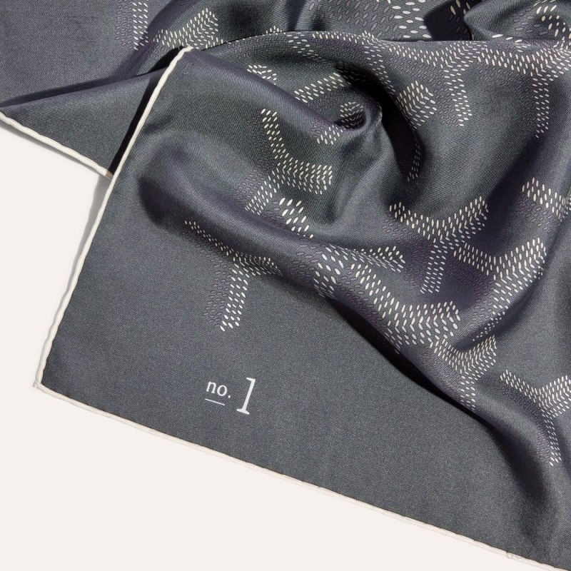 Goyard SCARF N°1 Grey | EWQS8690