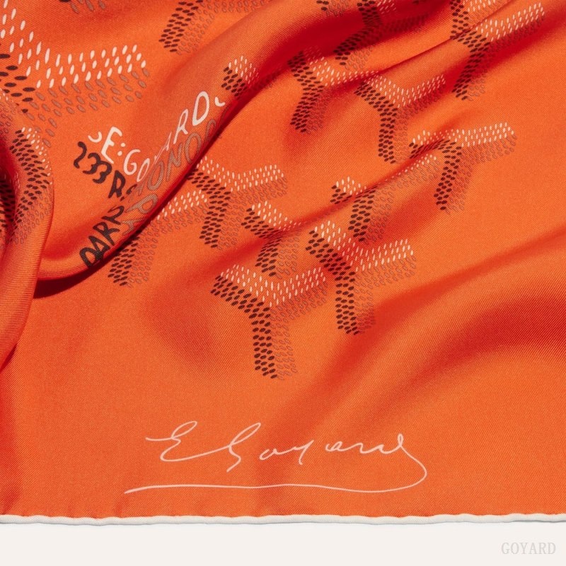 Goyard SCARF N°1 Orange | PQHW9613