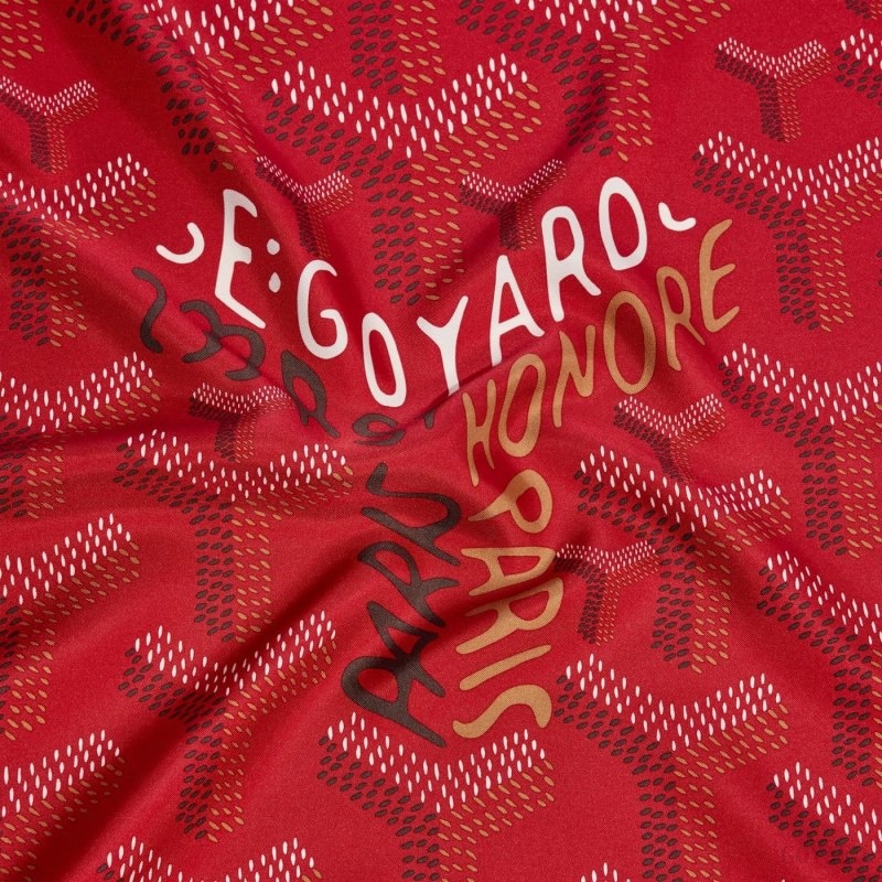 Goyard SCARF N°1 Red | NDHJ3393