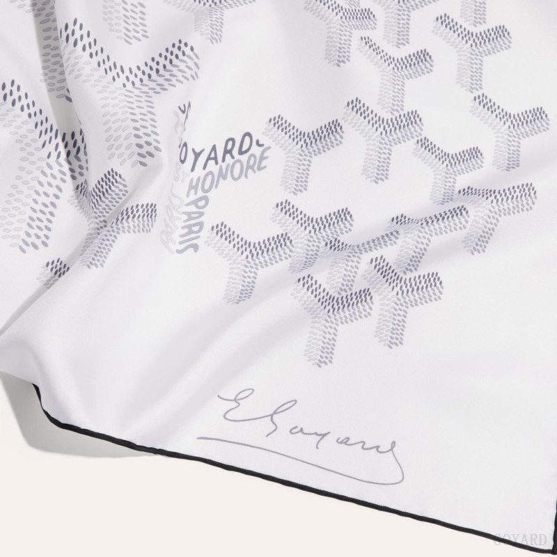 Goyard SCARF N°1 White | OZOO7836