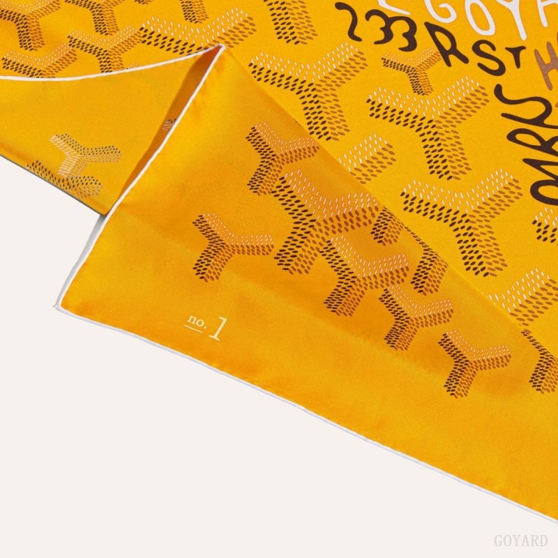 Goyard SCARF N°1 Yellow | LQLV6232